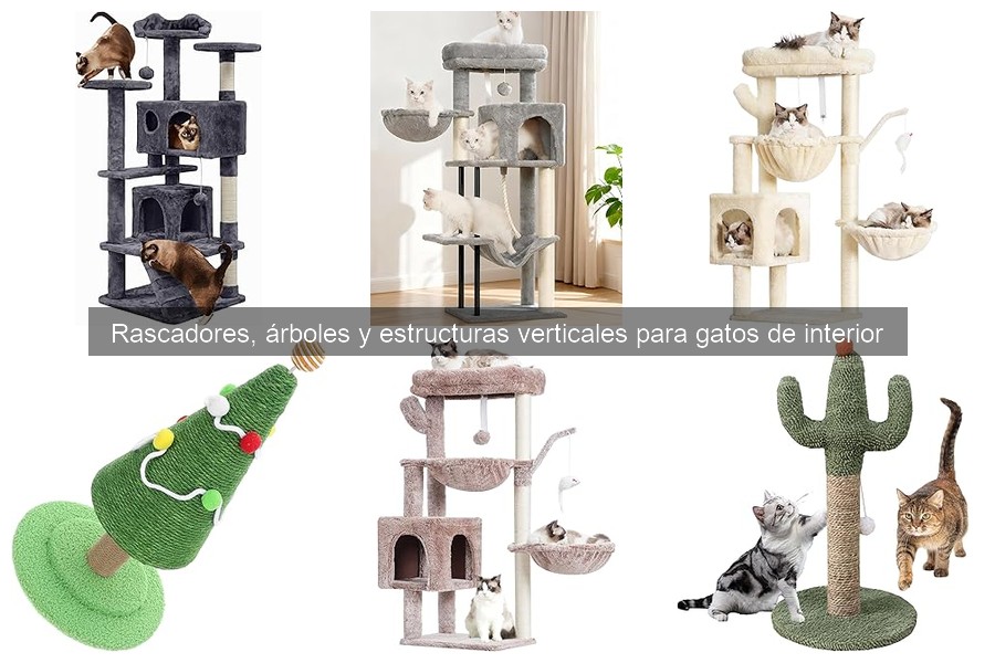 Rascadores vs. Árboles para Gatos: Mejores Opciones para tu Mascota