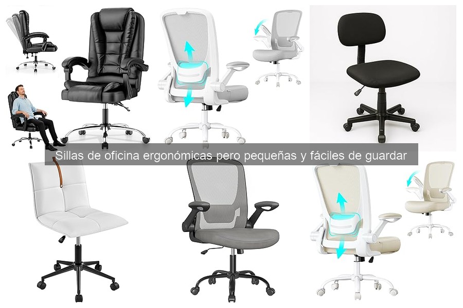 Sillas de oficina ergonómicas pequeñas: ¿son adecuadas para teletrabajo?