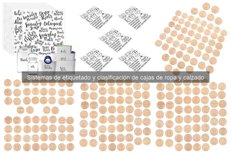 Sistemas de Etiquetado para Cajas de Ropa y Calzado