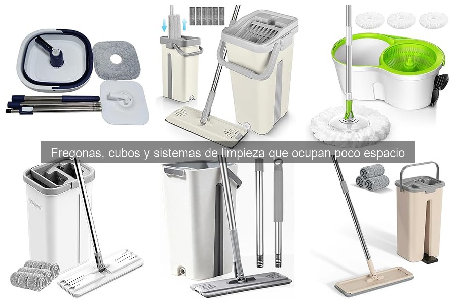 ** Sistemas de limpieza compactos para espacios reducidos