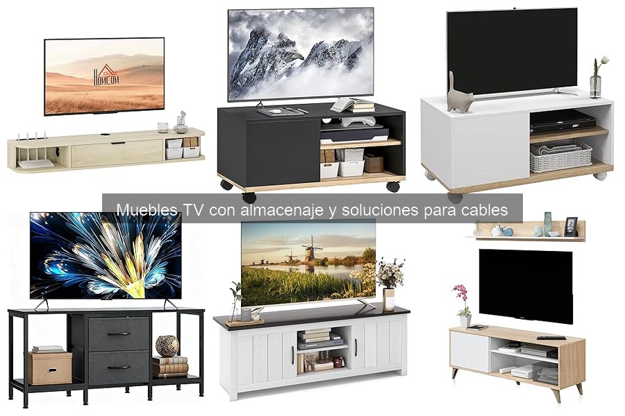 Soluciones a Problemas Comunes con Muebles TV y Cables