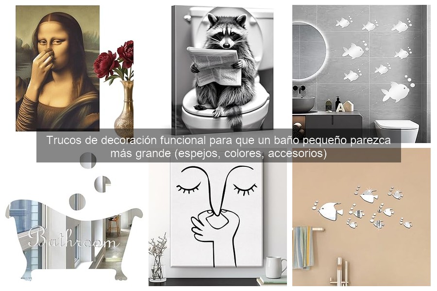 Soluciones creativas para mejorar baños pequeños y únicos