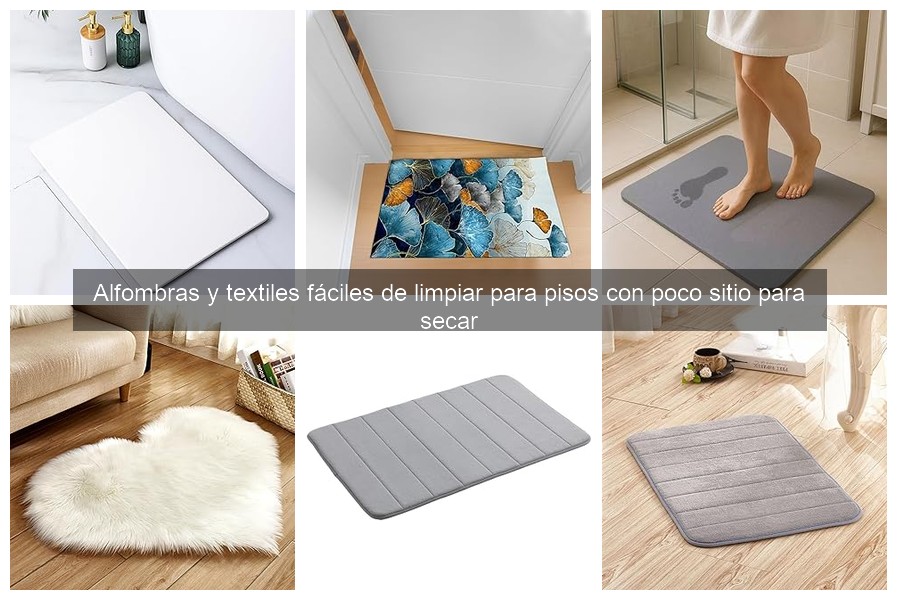 Soluciones para Alfombras que No Secan Bien en Apartamentos