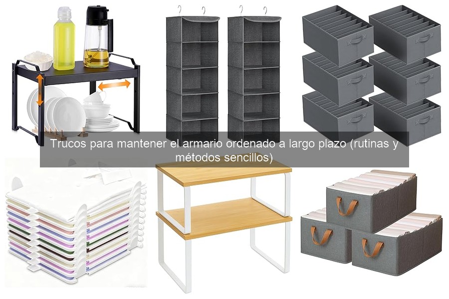 Soluciones para armarios pequeños: consejos prácticos