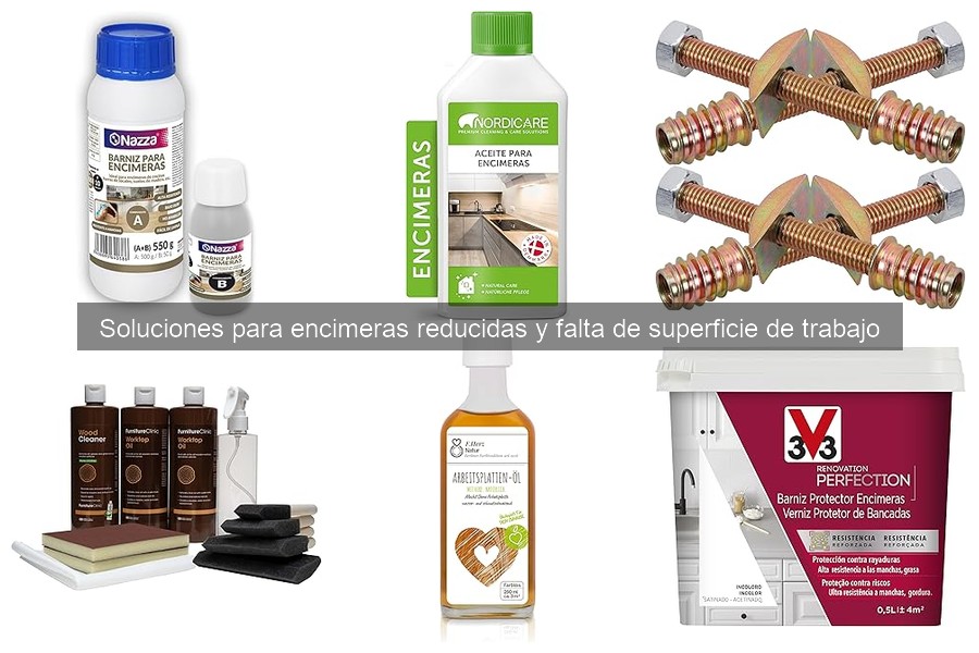 Soluciones para Encimeras Reducidas: Mejora tu Espacio de Trabajo