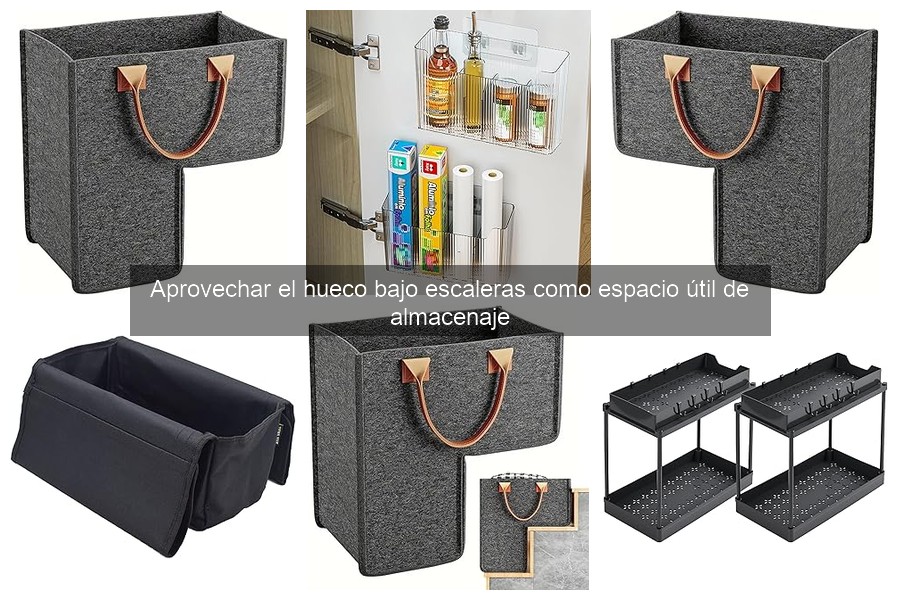 Soluciones personalizadas de almacenamiento para bajo la escalera