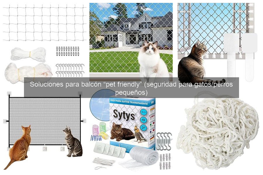 Soluciones seguras para balcones: Gatos y su protección