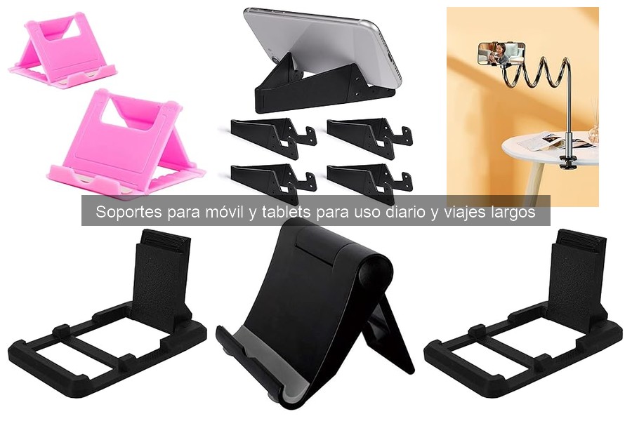 Soportes para móviles y tablets ideales para familias