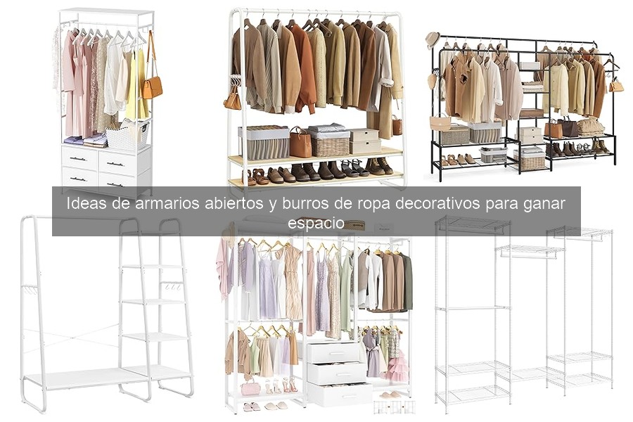 Tendencias en Armarios Abiertos y Burros Decorativos 2023