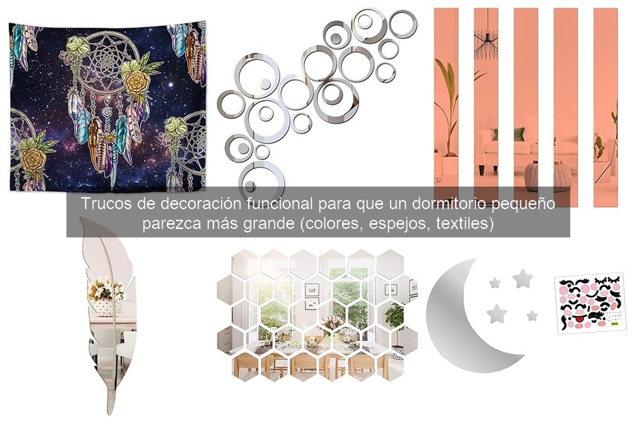 Textiles que Amplían Espacio en Dormitorios Pequeños