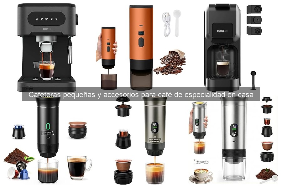 Tipos de cafeteras pequeñas: guía completa para elegir