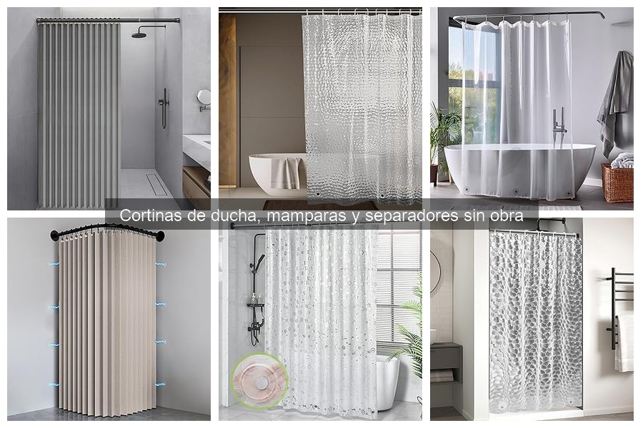 Tipos de Cortinas de Ducha: Estilos y Materiales Esenciales