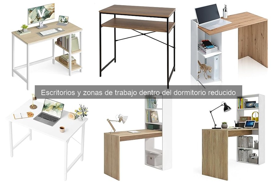 Tipos de escritorios para dormitorios reducidos: guía práctica