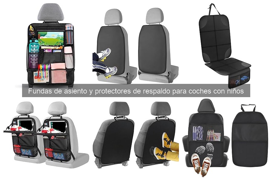 Tipos de fundas de asiento y protectores para coches con niños
