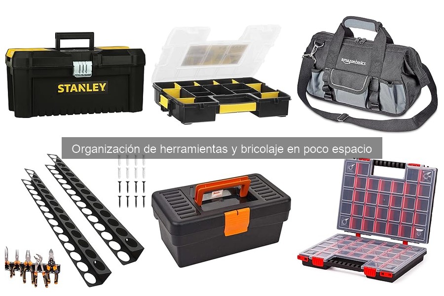 Tipos de organizadores de herramientas para espacios pequeños