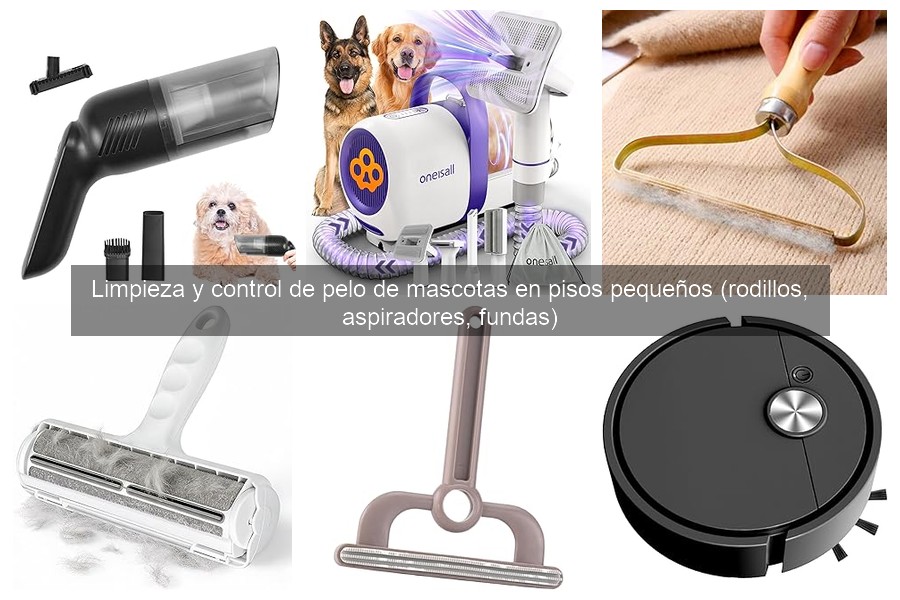 Tipos de rodillos quitapelusas para eliminar pelo de mascotas