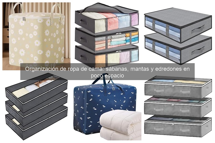 Tipos de sábanas perfectas para espacios reducidos