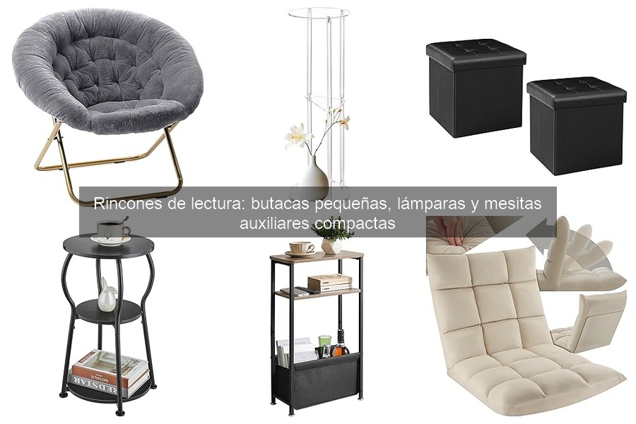Tips para un rincón de lectura en apartamentos pequeños