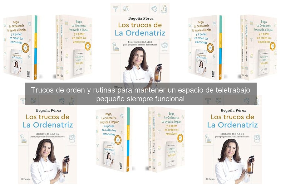 Trucos de orden para teletrabajo en espacios pequeños
