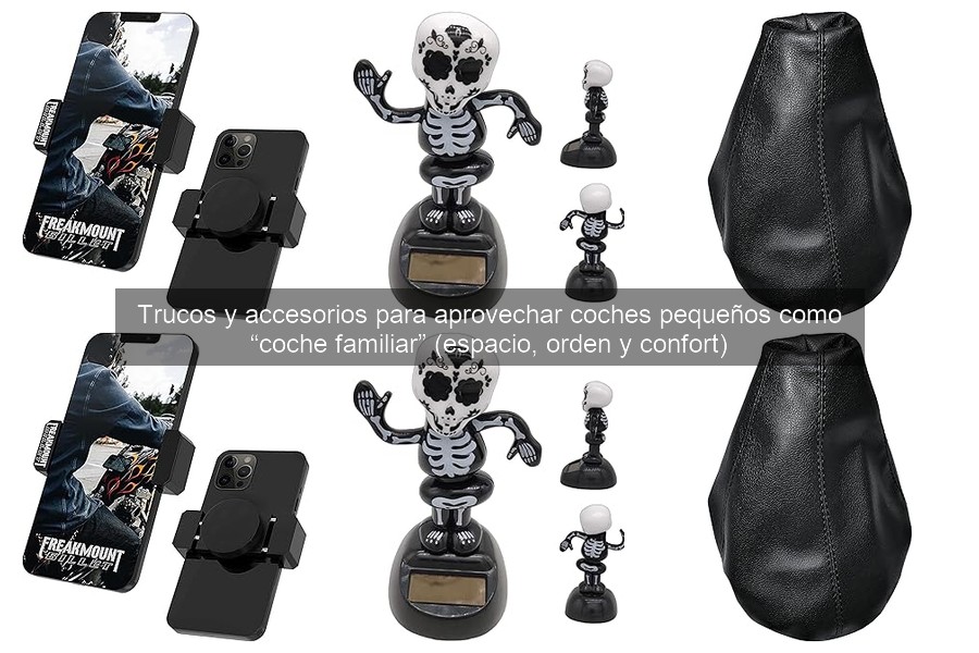 Trucos para aprovechar el espacio en coches familiares pequeños