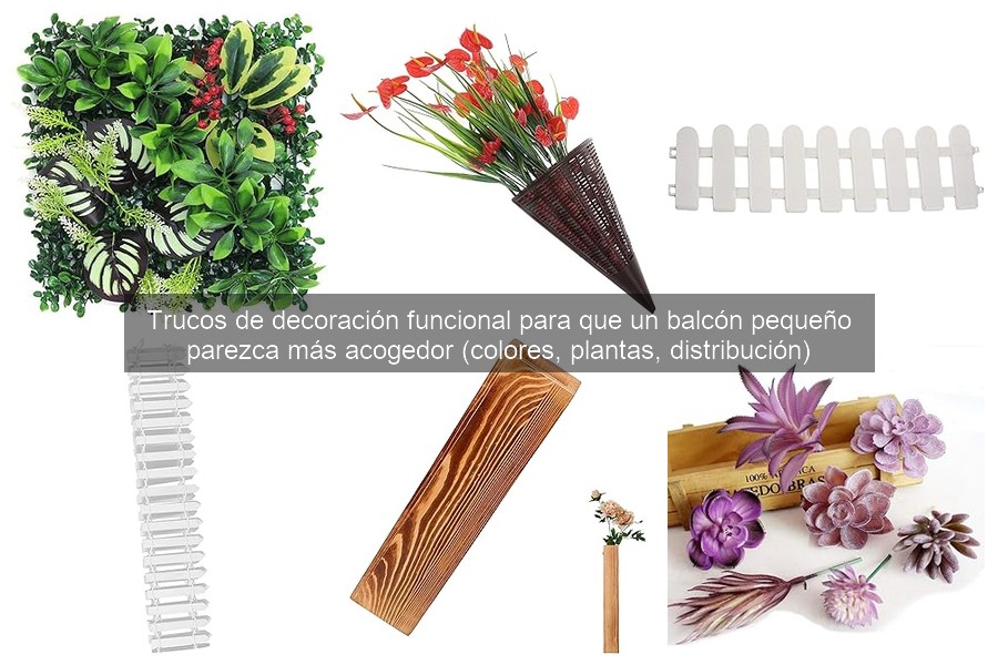 Trucos únicos para decorar balcones pequeños con estilo