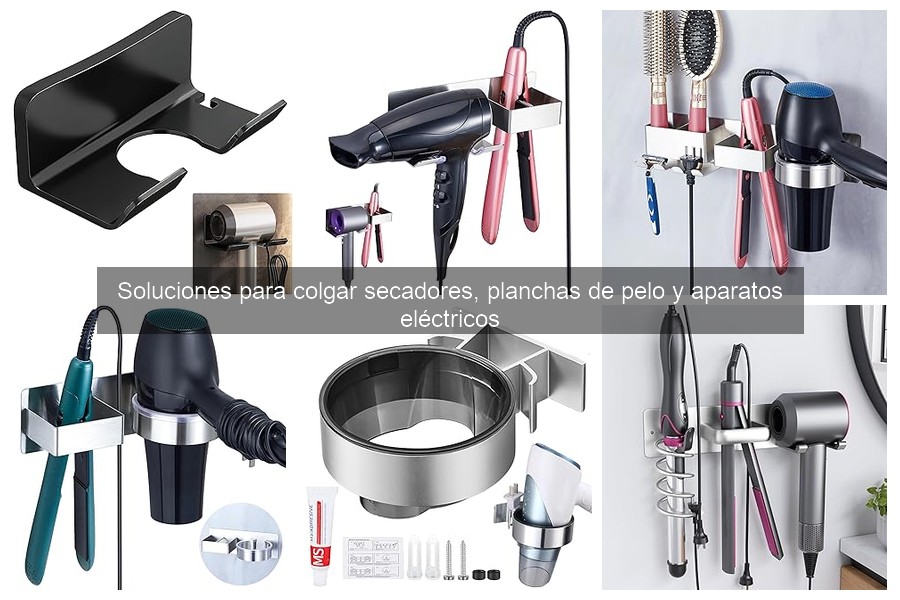 Ventajas de colgar aparatos eléctricos en el baño