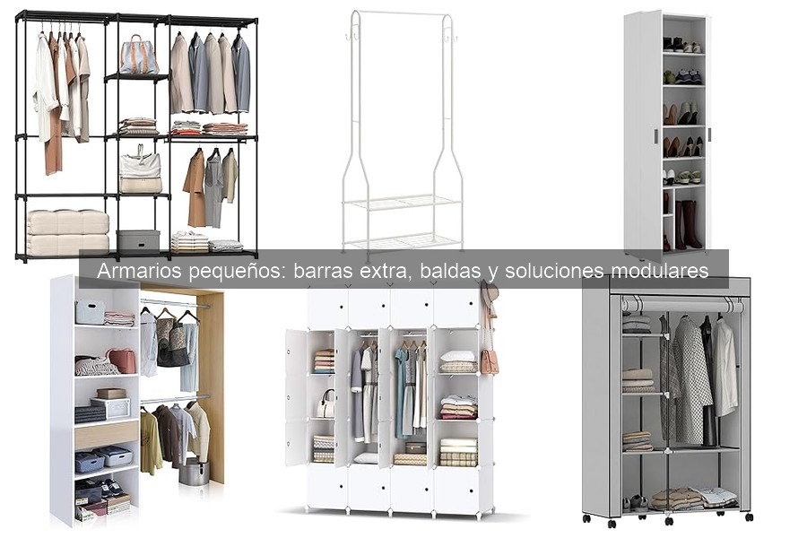 Ventajas de Incorporar Barras Extra en Armarios Pequeños