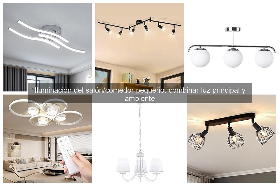 Ventajas de la iluminación LED en salones pequeños