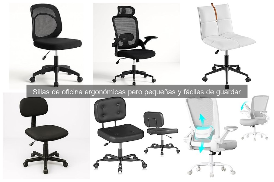 Ventajas de las sillas de oficina ergonómicas pequeñas
