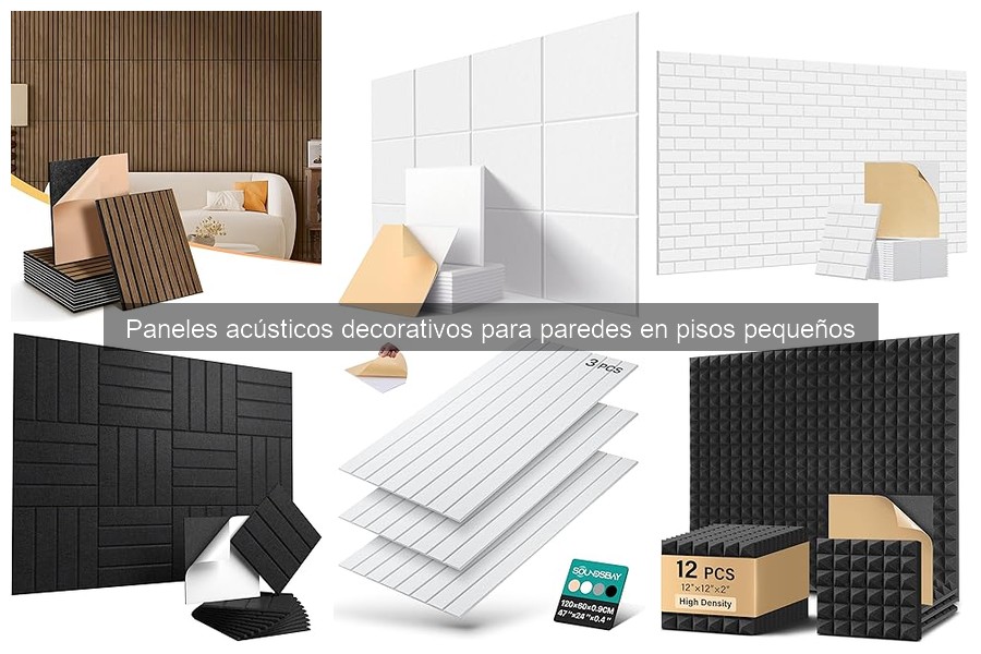 Ventajas de los paneles acústicos decorativos en pisos pequeños