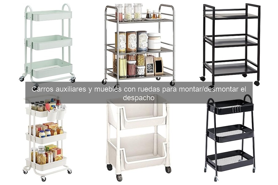 Ventajas de Muebles con Ruedas para tu Despacho