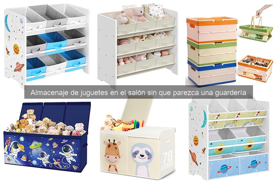 Ventajas de Muebles Multifuncionales para Juguetes en el Salón