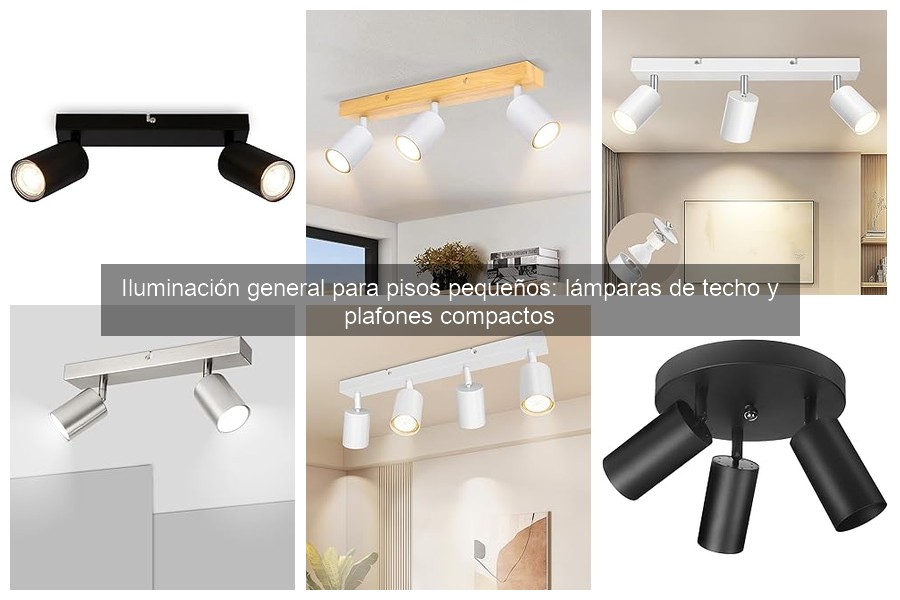 Ventajas de Plafones sobre Lámparas Colgantes en Espacios Reducidos
