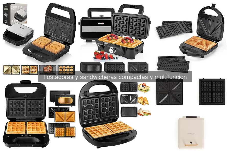 Ventajas de tener una sandwichera multifunción compacta