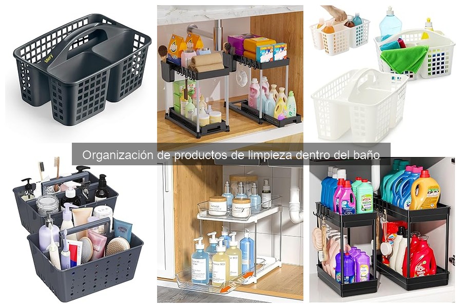 Ventajas de Usar Organizadores de Limpieza en el Baño