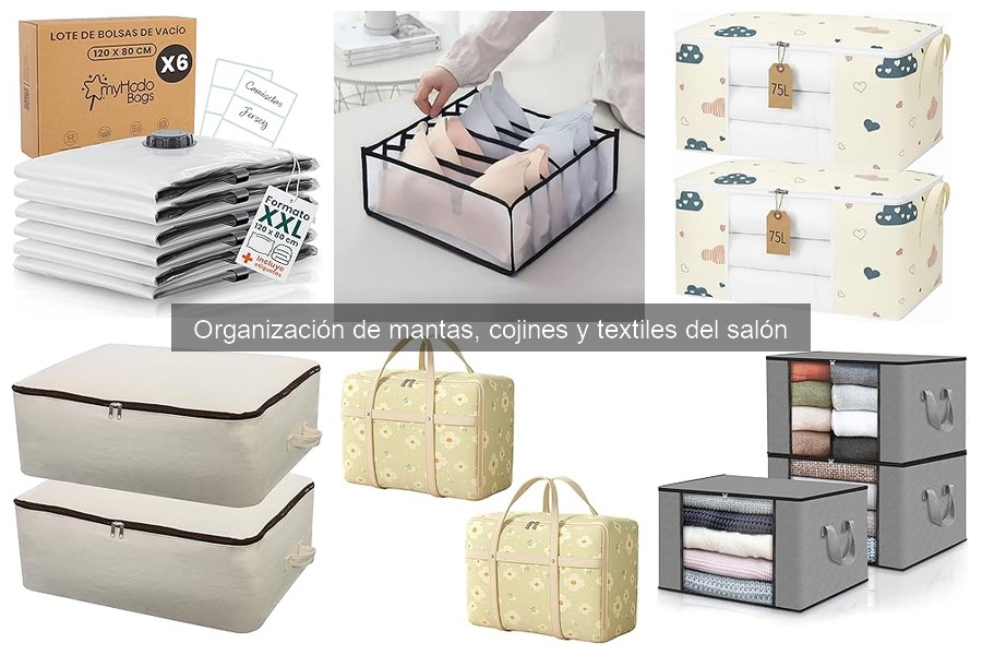 Ventajas de Usar Organizadores para Mantas y Cojines