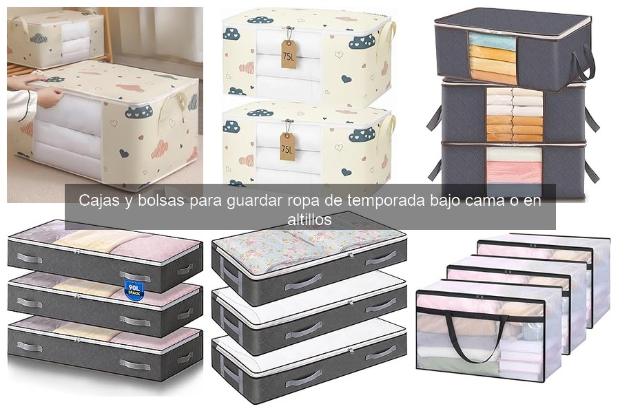 Ventajas de usar organizadores para ropa de temporada