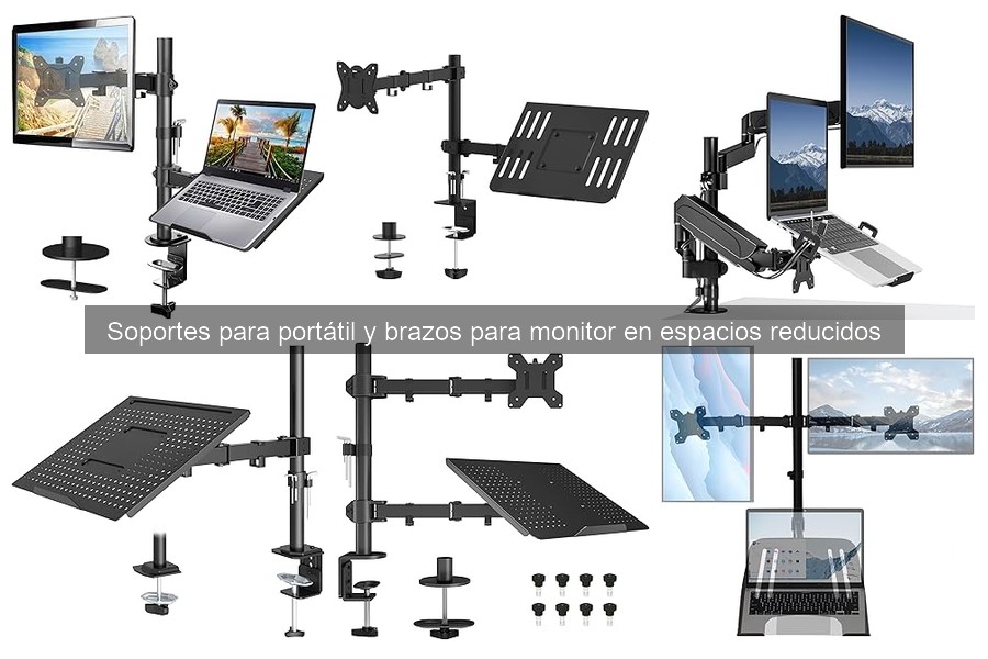 Ventajas de usar soportes para portátil en espacios reducidos