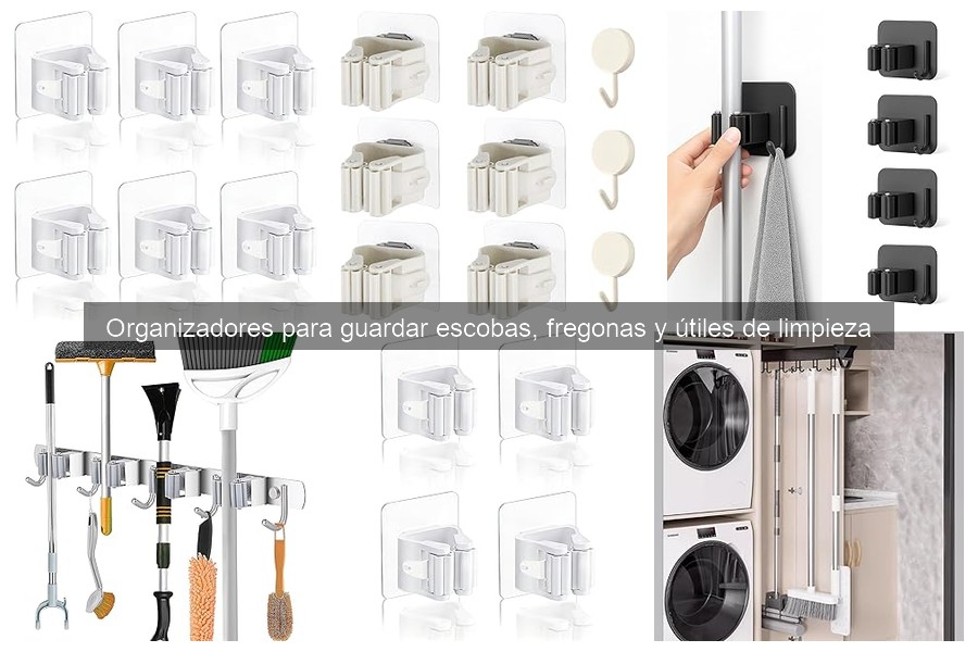 Ventajas de Usar un Organizador para Fregonas en Casa