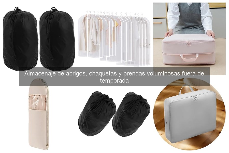 Ventajas y desventajas de almacenar chaquetas fuera de temporada