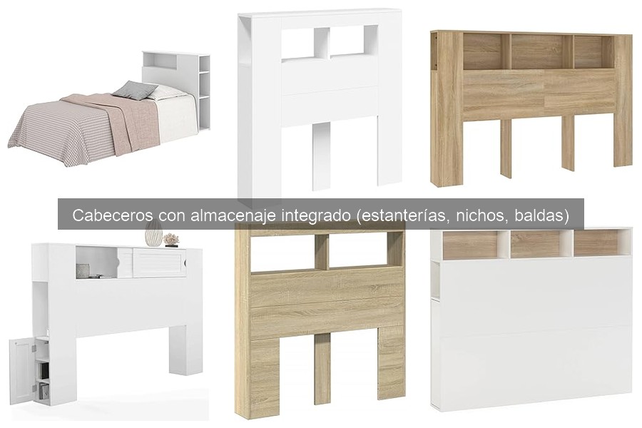 Ventajas y desventajas de los cabeceros con almacenaje integrado