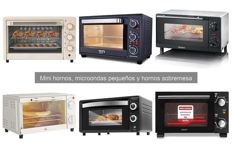 Ventajas y desventajas de los hornos sobremesa en tu cocina