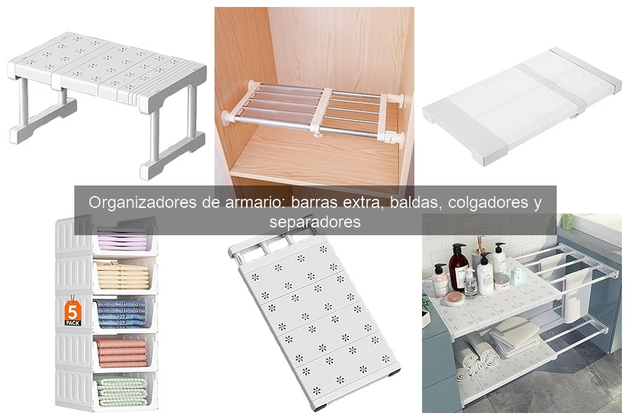 Ventajas y desventajas de los organizadores de armario
