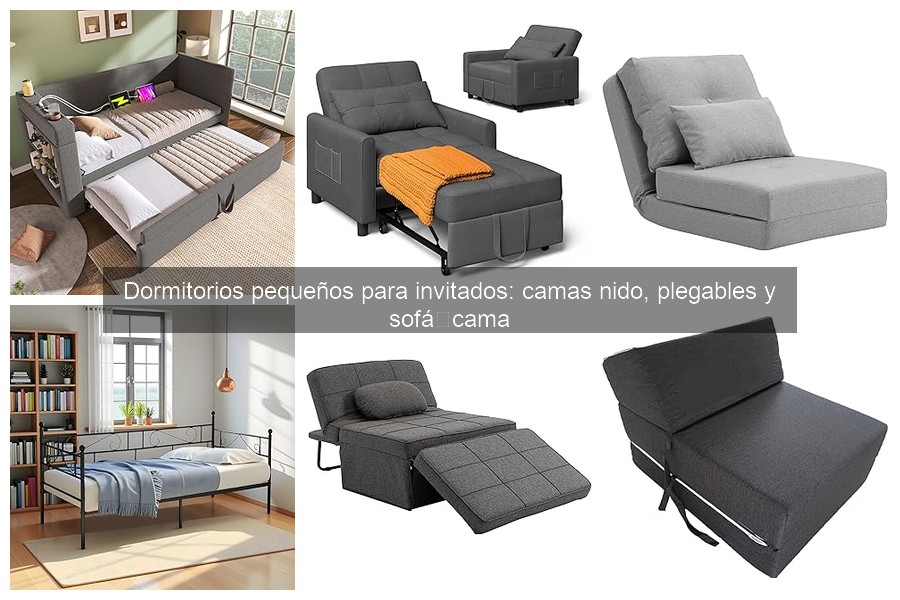 Ventajas y desventajas de los sofás cama en dormitorios pequeños