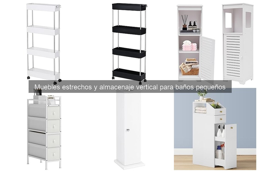 Ventajas y desventajas de muebles de baño estrechos