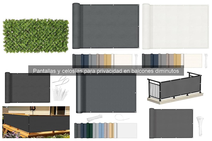 Ventajas y Desventajas de Pantallas para Balcones Pequeños