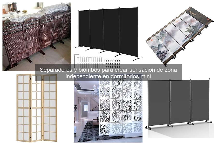 Ventajas y Desventajas de Separadores y Biombos en Dormitorios