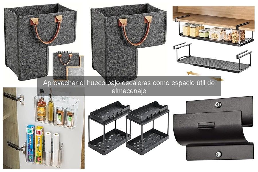 Ventajas y desventajas del espacio bajo escaleras para almacenamiento